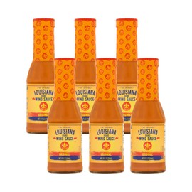 Louisiana Brand The Original Wing Sauce, Added Hot & Spicy Flavor for Wings (12 Ounce (Pack of 6))