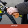 CONTEC Tour Exclusiv Pro Handlebar Grip Weatherproof Faux Leather Wing