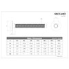 SECCARO M6 x 90mm Carriage Bolts Stainless Steel V2A VA