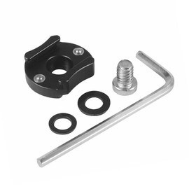 Goliton CNC Aluminum 1/4 Screw 360° Damping Rotating Cold Shoe Mount