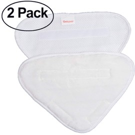 Unispair AC33 Washable Textile Microfibre Cleaning Pads For Hoover SteamJet Steam Mops - 2PK