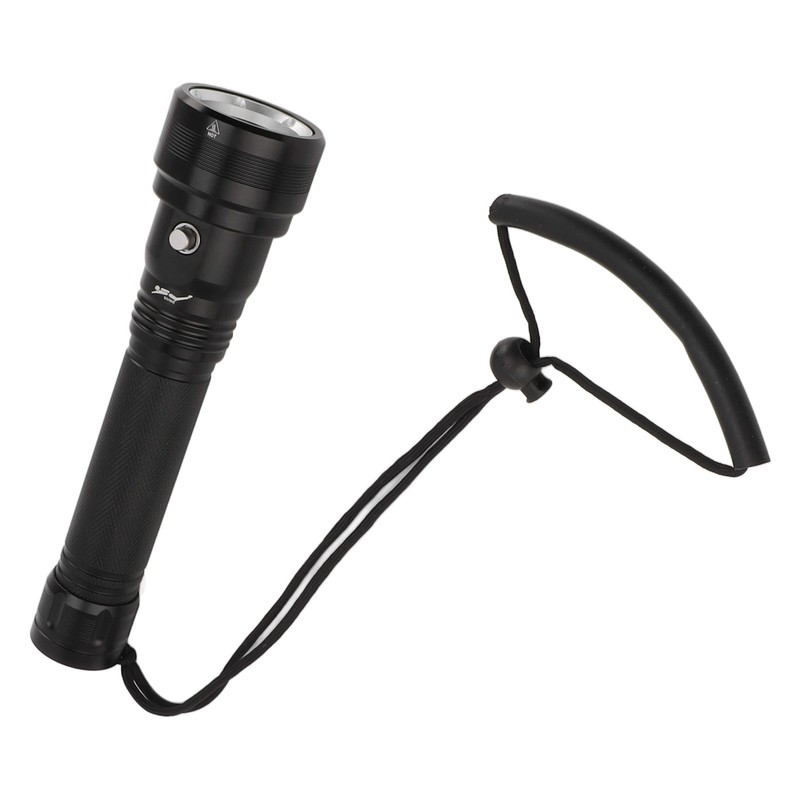 Scuba Diving Flashlight 6000lm IPX8 Waterproof Underwater LED Dive Light