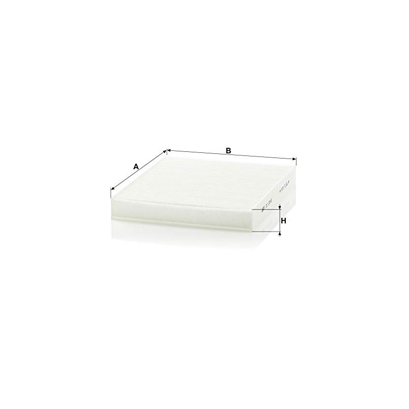Original MANN-FILTER Cabin Air Filter CU 2545 – For Passenger