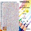 YMSDZHL 2Box 2500Pcs+ Alphabet Letter Beads, 4x7 mm A-Z and
