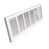 Shoemaker 1150-24X8 24 x 8 Baseboard Return Air Grille -