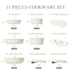 CAROTE Pots and Pans Set Non Stick, Cookware Sets, 11pcs