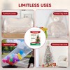 PROWEE 9FT Clear Christmas Tree Bag – Waterproof Upright Christmas