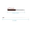 PXLAATY Telescopic Flag Pole, 9.5 ft (2.5 m), Outdoor Flag