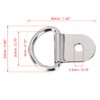 X AUTOHAUX Tie-Down Rings Trailer Anchors D-Ring Fixed Anchor for