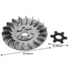 2EXTREME Pulley + Star Minarelli 13mm Crankshaft Stump YAMAHA Aerox