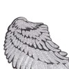Tiardey Large Angel Wings Sequin Patches Iron on Sew on