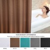 SPXTEX Brown Shower Curtains 96 inches Long Waffle Waterproof Shower