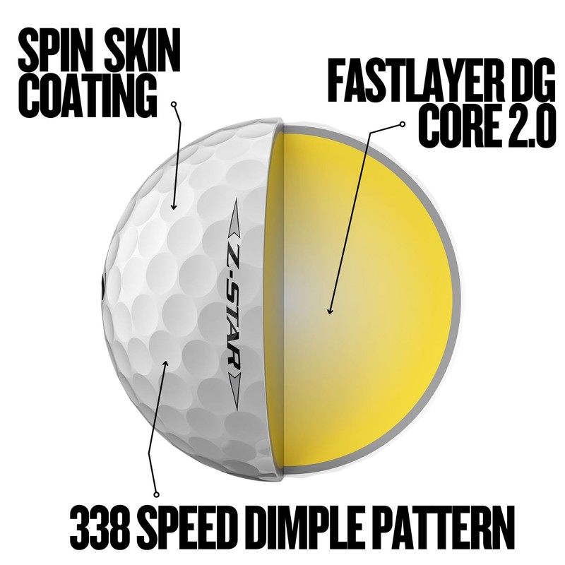 Srixon Z-STAR 9 - High Performance Golf Ball | Extreme