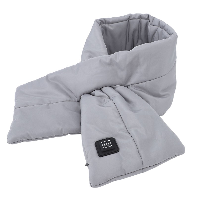 Heated Scarf USB Warming Scarf Adjustable Temperature Soft Comfort Cotton