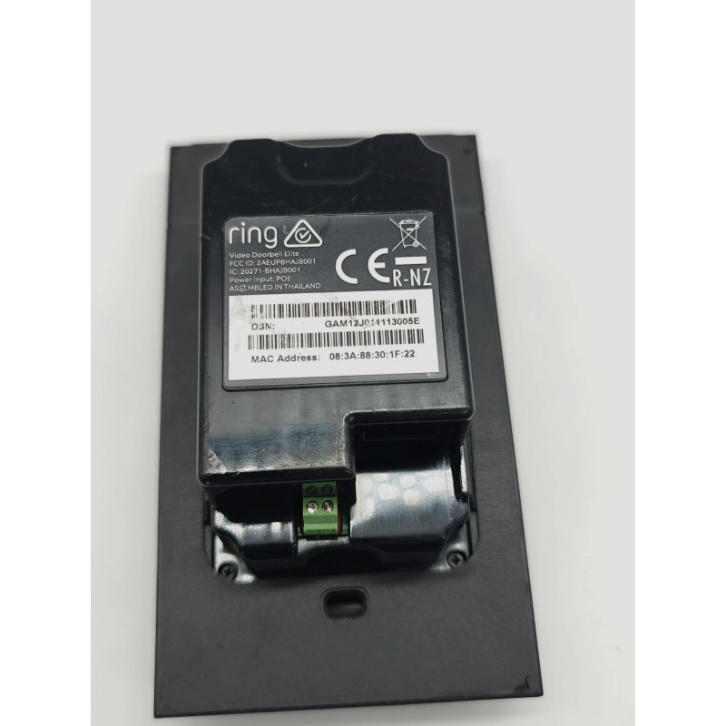 Ring Video Doorbell Elite PoE Wired Ethernet Doorbell – No