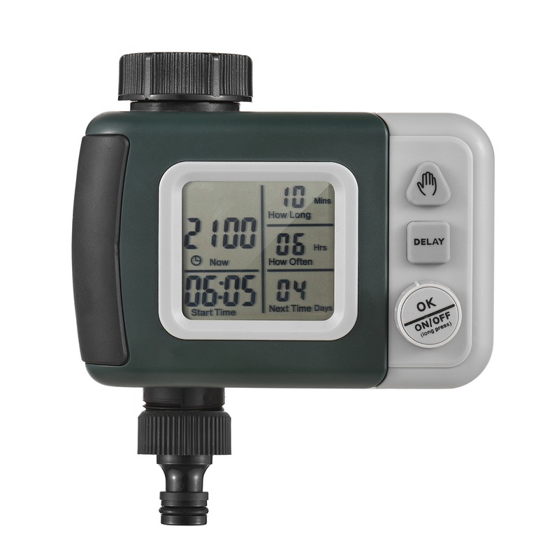 Lepmerk Digital Automatic Watering Timer Programmed Garden Irrigation Timer Hose