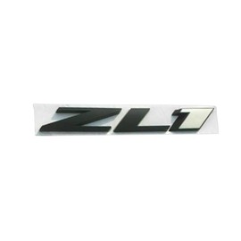1 pc Camaro ZL1 Badge Emblem - Rear Side Replacement Logo for Camaro in Black and Red