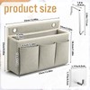 2 Pcs Wall Hanging Organizer Bag, Oxford Cloth Hanging Storage