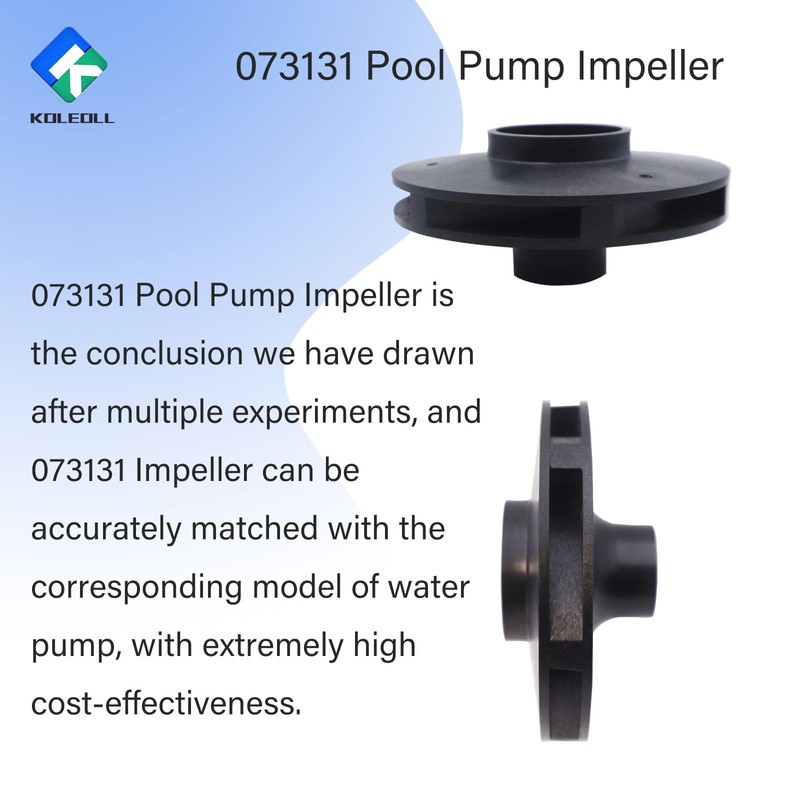 KOLEOLL 073131 Impeller Compatible with Pentair Whisperflo 3 HP Pumps