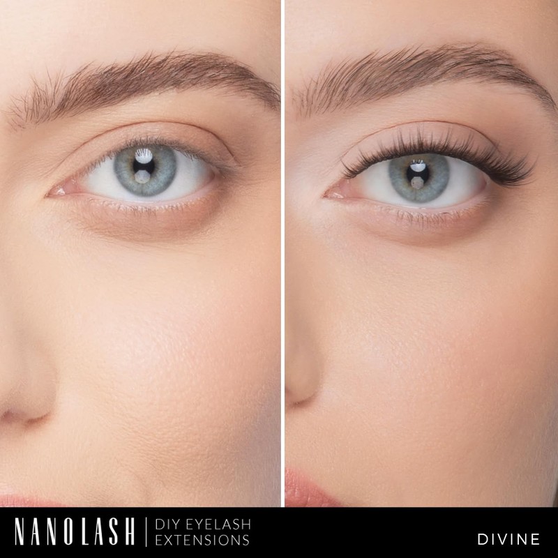 Set for Cluster Eyelashes for DIY Eyelash Extension at Home