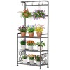 Plant Stand Indoor Outdoor Heavy Duty Metal - 56.4" Tall