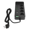 European Power Strip Wireless Charging USB TYPE C 4 Way