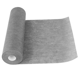 ANYUNKEY Non-woven table runner in grey (30 cm x 25 m), decorative table runner, table decoration for birthdays and weddings, christenings, confirmation or communion, colourful decoration for special