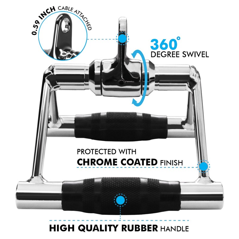 A2ZCARE Tricep V Shaped Press Down Bar
