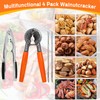 ChromLives Nut Cracker Walnut Cracker Nut Opener Nut Cracker Nut