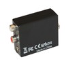 EDTREE Digital Optical Toslink Coaxial to Analog RCA Audio Converter