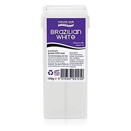 Natural Look Strip Brazilian White Wax Cartridge 100 g