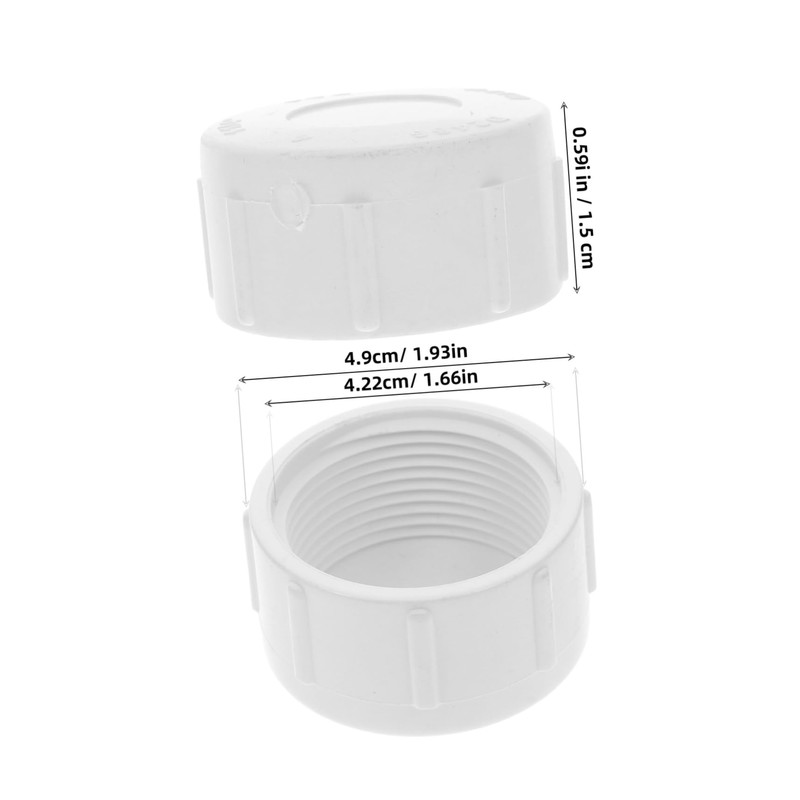 BESPORTBLE PVC Fitting Saver Sprinkler Plug Sprinkler Caps PVC Pipe
