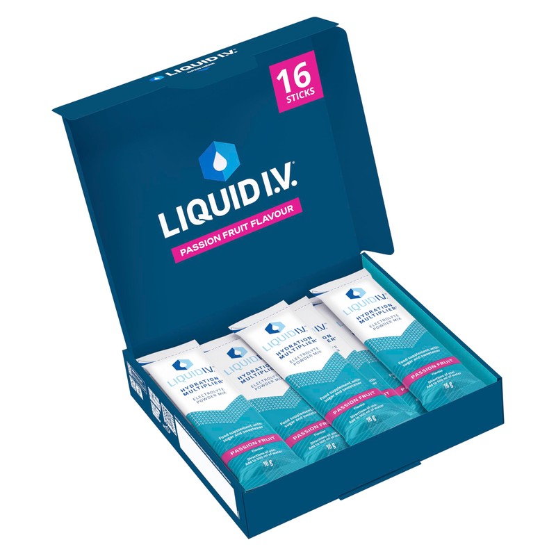 Liquid I.V. Hydration Sachets | Passion Fruit | Electrolyte Powder
