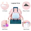Leudes Knitting Bag Backpack, Yarn Storage Organizer Large Crochet Bag
