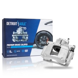 Detroit Axle - Front Right Brake Caliper with Bracket Replacement for Dodge Nitro Jeep Liberty Wrangler