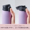 Tiger MCT-K Insulated Flask, 600 ml, Self-Locking One Push Opening,