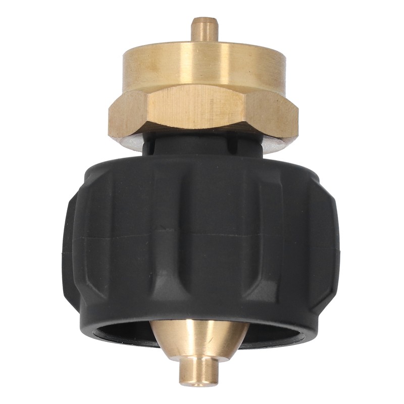 Refill Adapter 1/4in Tank Cylinder Coupler Gas Propane Regulator Valve