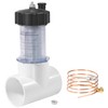 mooncar 2" Inline Zinc Anode Suitable for Saltwater Pools,Pool Zinc