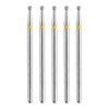 sourcing map 5pcs 325-400 Grits Diamond Grinding Bit 1.8mm Ball