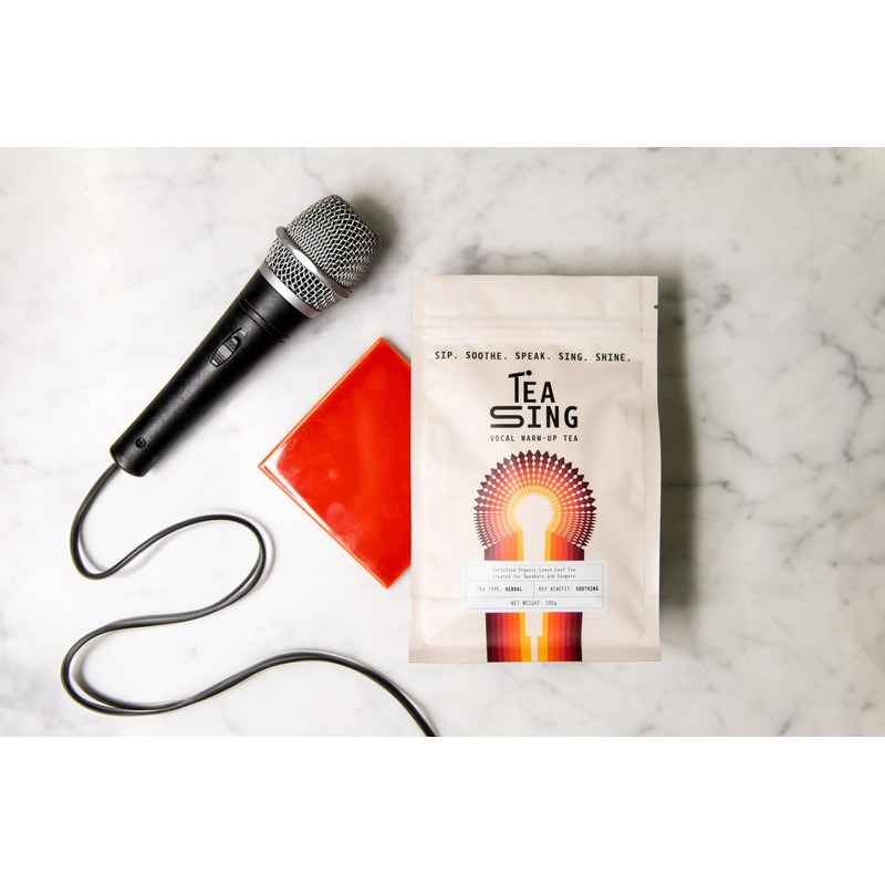 Tea-Sing Vocal Warm-Up Tea - Herbal Loose-Leaf Tea Blend for