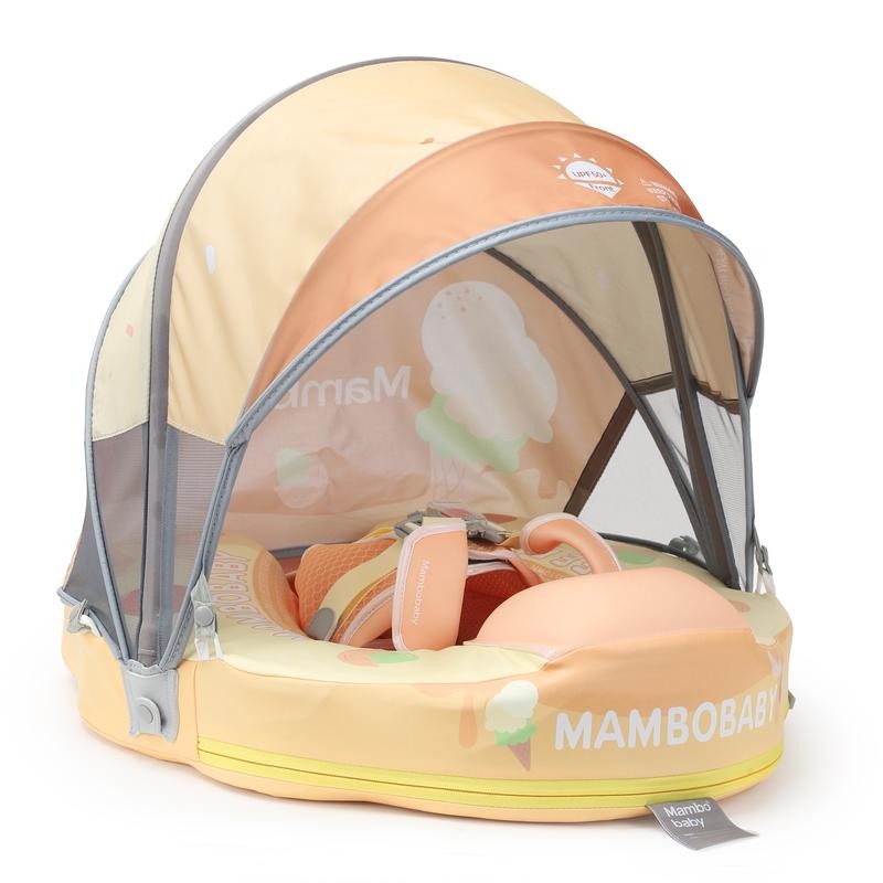 Mambobaby Pool Float ice-cream with Canopy