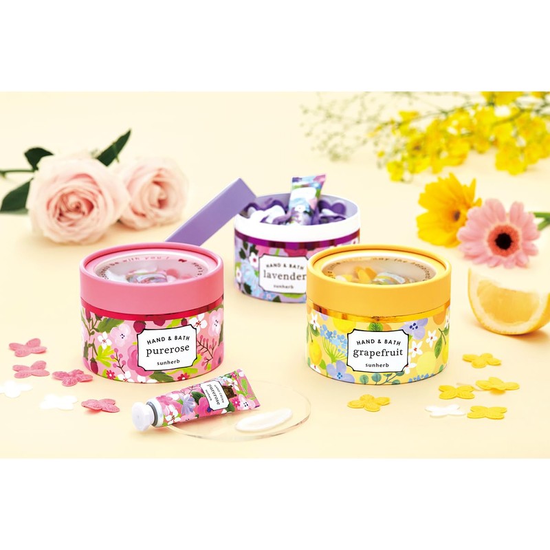 Sun Herbs Happy Petite Gift Pure Rose (Hand Cream 15g