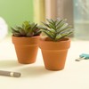 9 Pcs Small Mini Clay Pots 2.1'' Terracotta Pot Clay