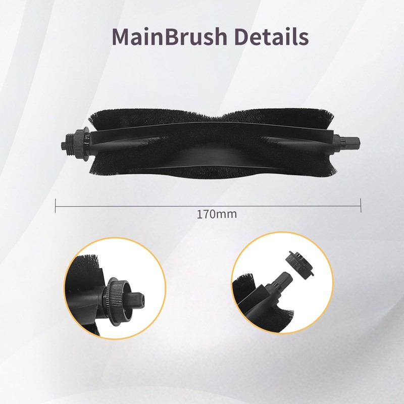 Replacement Parts Compatible with eufy L60/L50/L60 SES/L50 SES Robot Vacuums,Accessrioes