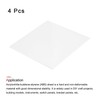 QUARKZMAN ABS Plastic Panel 8 Inch x 8 Inch x