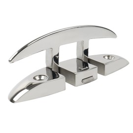6 Inch Boat Folding Cleat, 316L Stainless Steel Flip-Up Dock Cleat with Pop-Up Button, Marine Hardware – 1 Pc
