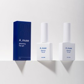 AMUSE Non-wipe Glimming Top Gel Self Gel Nail / 에이뮤즈 논와이프 글리밍 탑젤 셀프젤네일