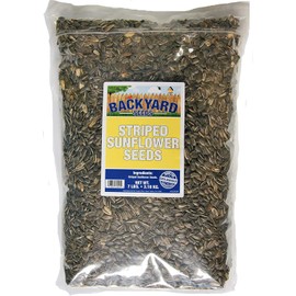 Backyard Seeds Striped Sunflower Bird Seed (35 Pounds)