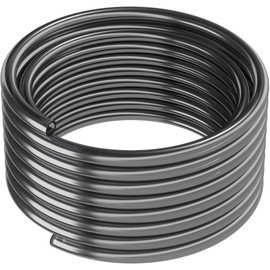 ARKA PVC Hose - 9/12mm Grey 10m - Heavy Duty Flexible Hose Ideal for Use as Aquarium Hose, Water Hose and Air Hose