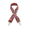 Purse Strap Replacement Guitar Style Multicolor Canvas Crossbody Strap for